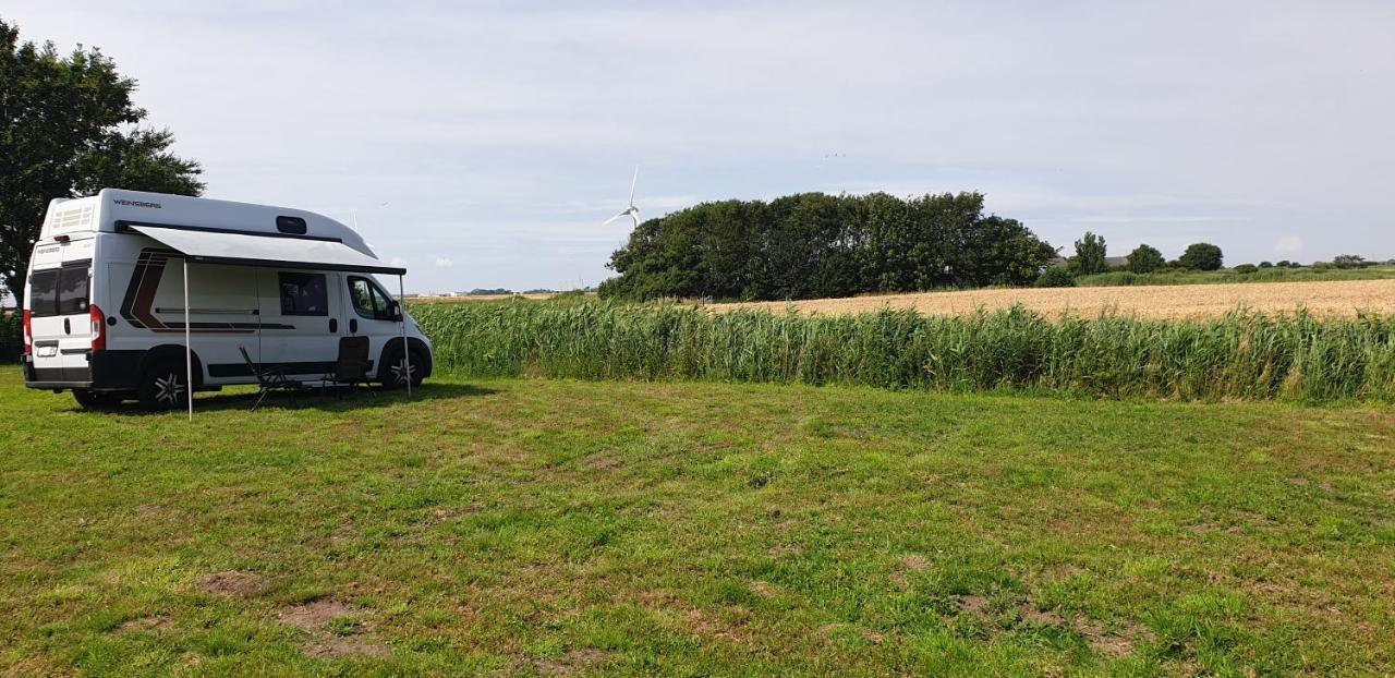 Wohnmobilstellplatz Hemenswarft An Der Nordsee - Meerblick Emmelsbüll-Horsbüll 外观 照片