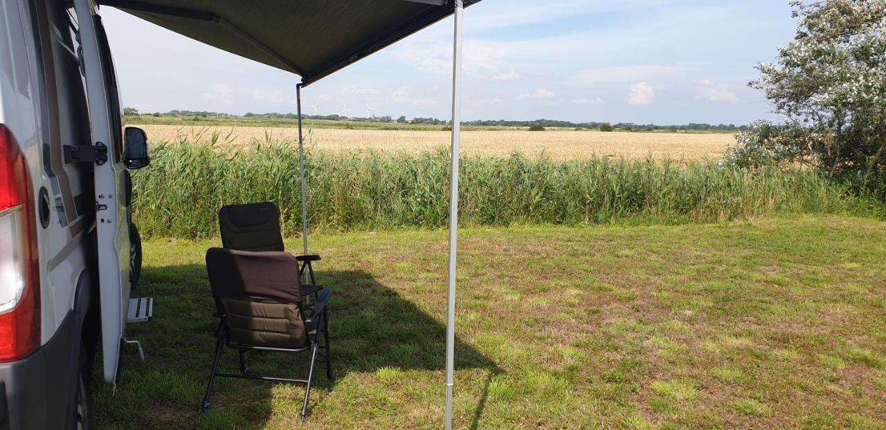 Wohnmobilstellplatz Hemenswarft An Der Nordsee - Meerblick Emmelsbüll-Horsbüll 外观 照片