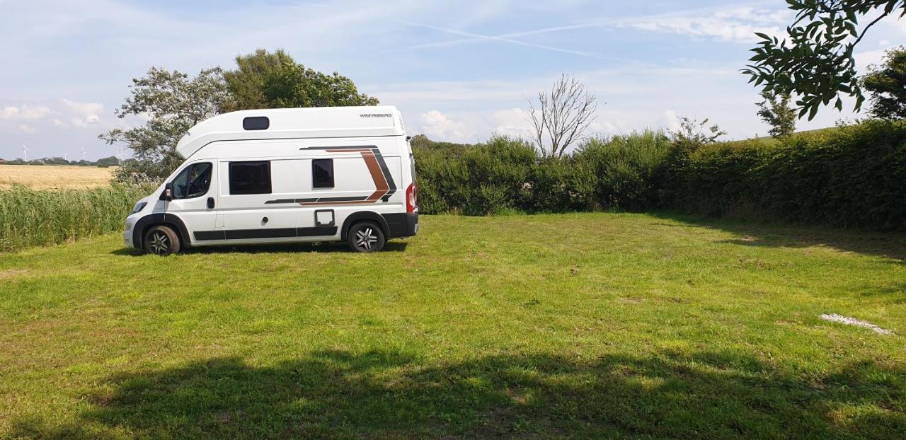 Wohnmobilstellplatz Hemenswarft An Der Nordsee - Meerblick Emmelsbüll-Horsbüll 外观 照片
