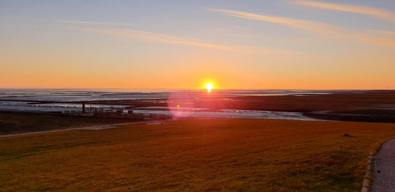 Wohnmobilstellplatz Hemenswarft An Der Nordsee - Meerblick Emmelsbüll-Horsbüll 外观 照片