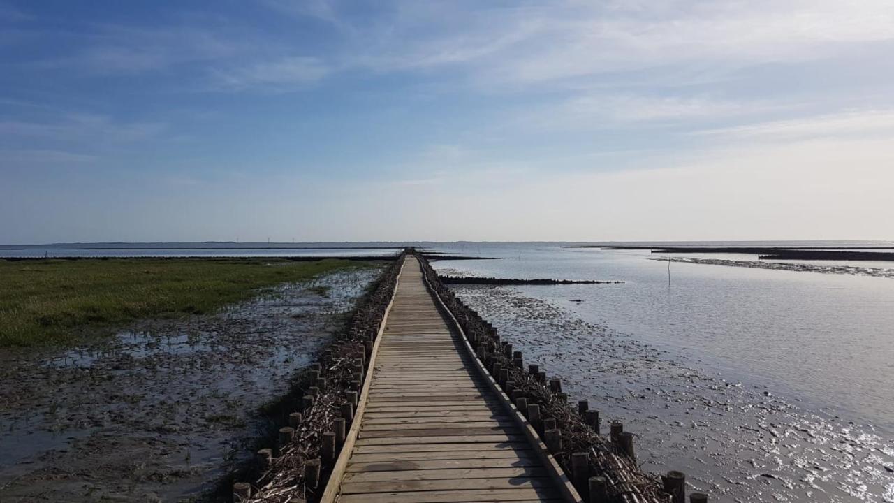 Wohnmobilstellplatz Hemenswarft An Der Nordsee - Meerblick Emmelsbüll-Horsbüll 外观 照片